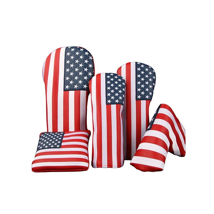 USA Flag golf headcover