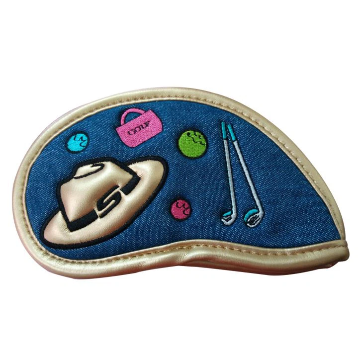 Denim Golf Iron Headcover