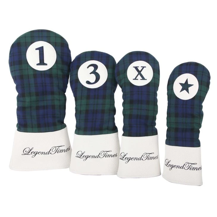 Tartan Golf Wood Headcovers