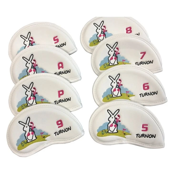 Lovely Turnon Golf Iron Headcover Set
